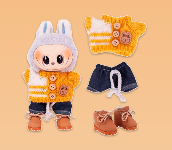 Одежда для лабубу оптом из Китая