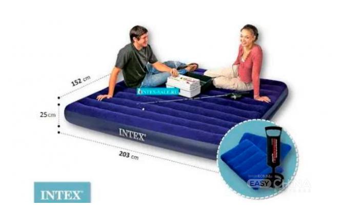 Фото товара Надувные матрасы и мебель Intex оптом в ассортименте
